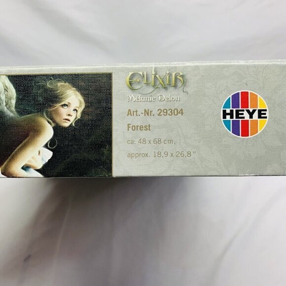 HEYE Elixir Melanie Delon Forest 1000 piece Jigsaw Puzzle Fairy - Rare Heye - Picture 5 of 11